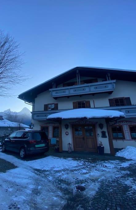 Neues Ruhiges Apartment, Bergblick, Stellplatz Bischofswiesen Exterior photo