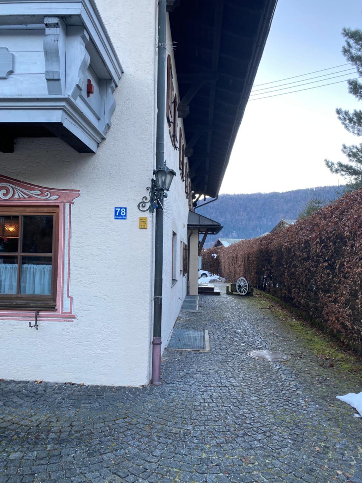 Neues Ruhiges Apartment, Bergblick, Stellplatz Bischofswiesen Exterior photo